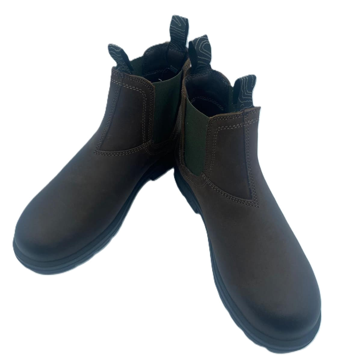 Botines negros con elásticos marron - JEEP 6