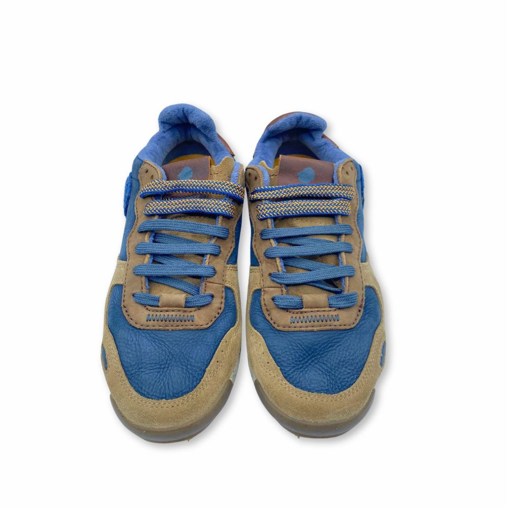 Zapatillas Chacrona Premium color azul para hombre de Satorisan.