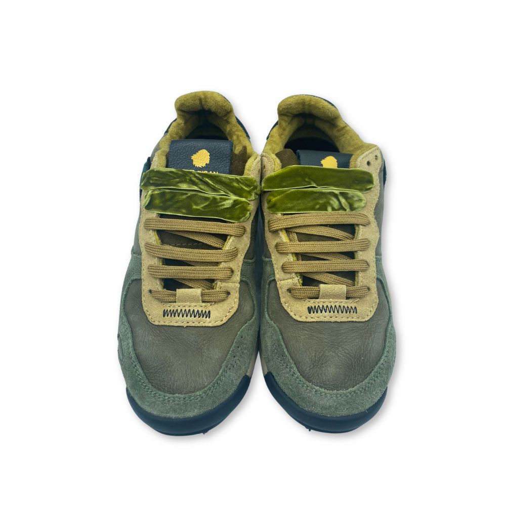 Zapatillas Chacrona Premium verdes para mujer de Satorisan.