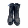 Botas negras tipo nieve con forro interior de pelo y cierre con cremallera de Imac para mujer.