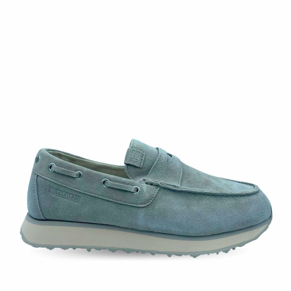 Mocasines Shard de ante color gris para hombre de la nueva colección Napapijri.