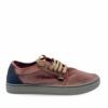 Zapatillas casual de ante color burdeos nueva colección Heisei de Satorisan para hombre.
