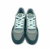 Zapatillas deportivas de piel color gris, cierre con cordones y suela de goma bicolor antideslizante de Napapijri.