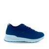 Zapatillas ecológicas de punto azul marino para hombre de la nueva colección de Ecoalf.