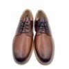 Zapatos cuero color marrón con cordones para hombre de la nueva colección de Martinelli.