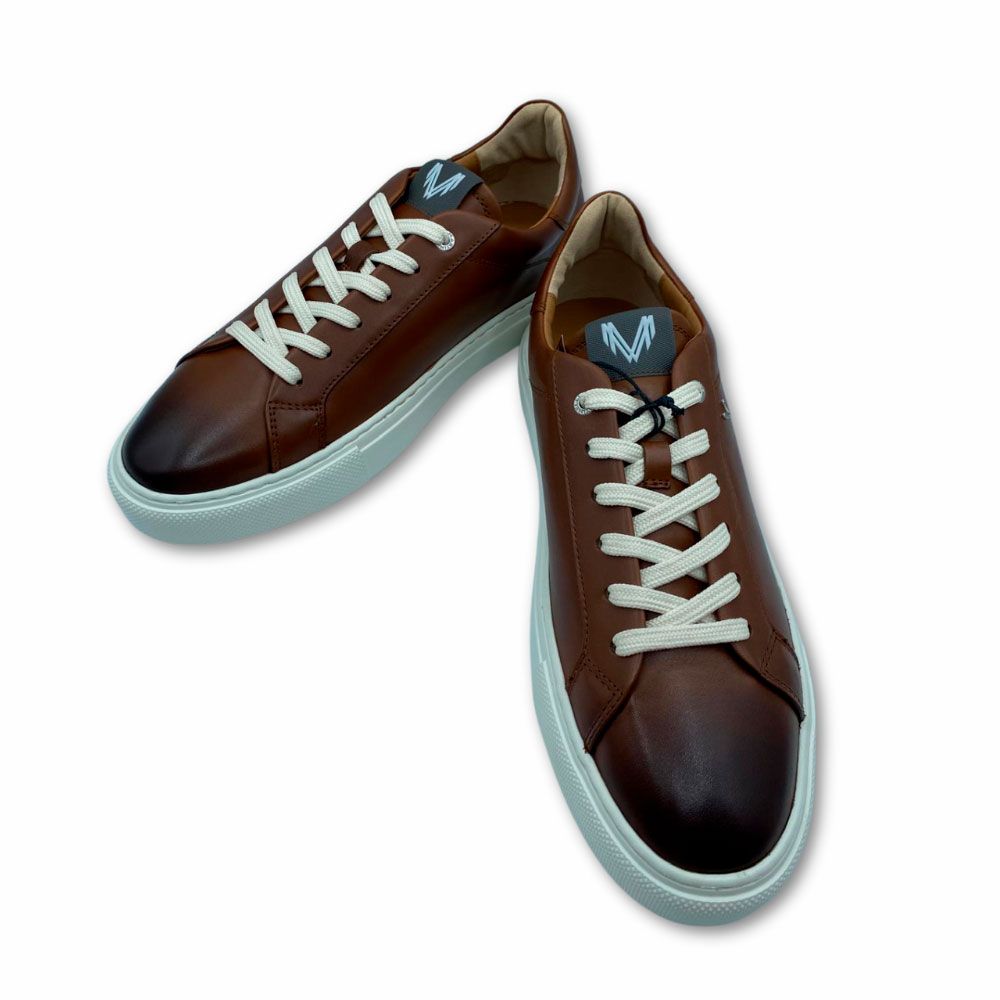 Zapatillas deportivas de piel color marrón para hombre de Martinelli.