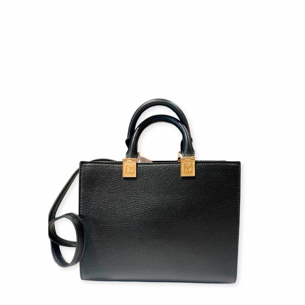 Bolso Marvin mini tote color negro de la nueva colección de Rue Madam París.