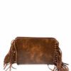 Bolso Texas Clutch vintage brown nueva colección de Rue Madam París en Carmen Shoes Torrelavega.