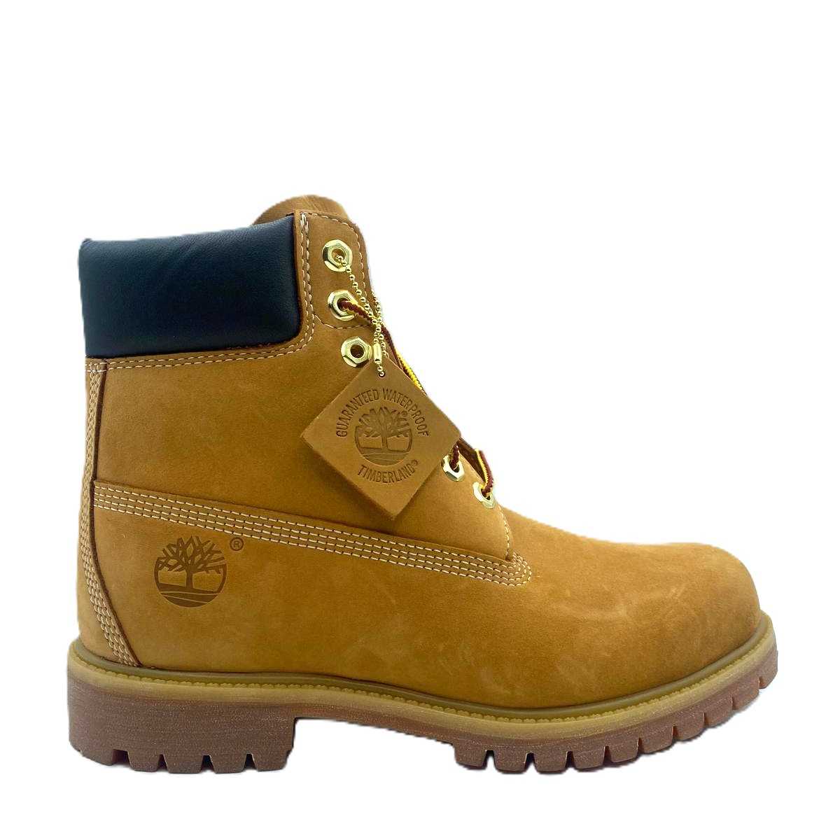 Bota Timberland impermeable con cordones - Amarillo 0060