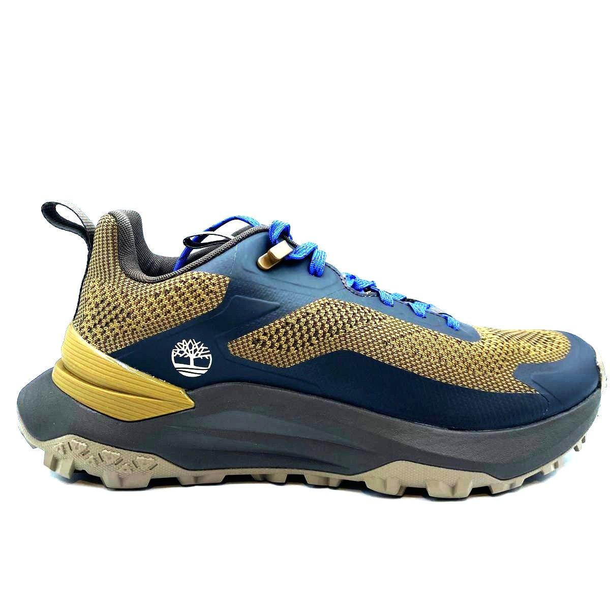 Bota Timberland impermeable con cordones azules de Gore Tex para hombre - Marron 0024