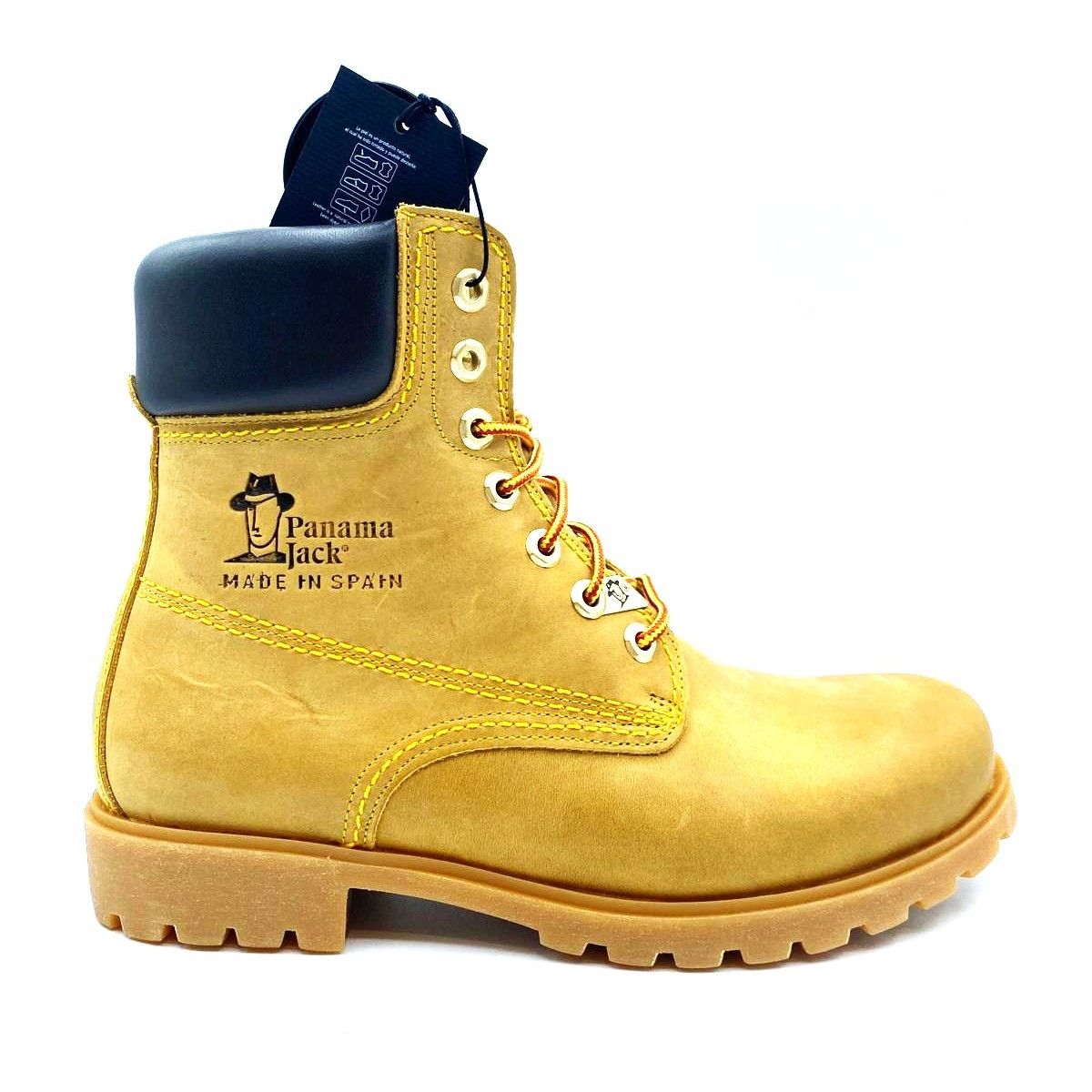 Bota alta Panama Jack para hombre - Camel 0006