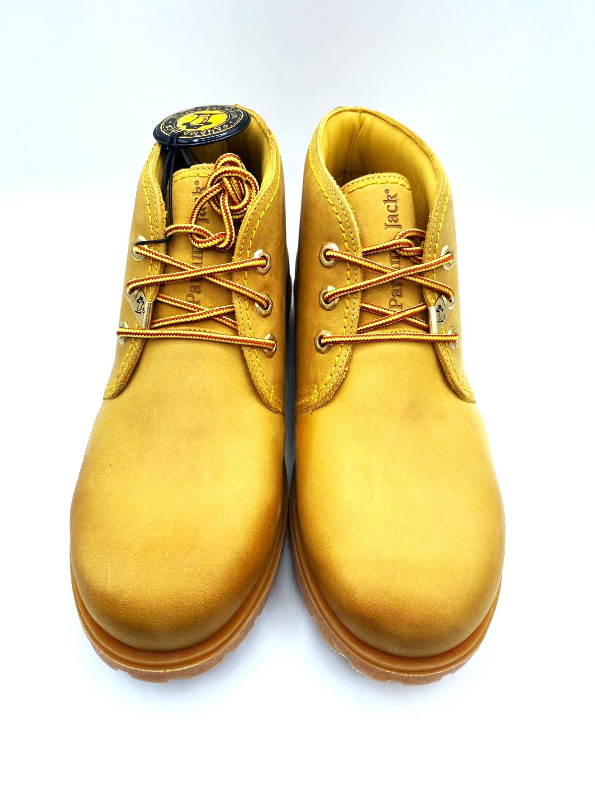 Bota corta Panamá Jack para hombre - Amarillo 0002