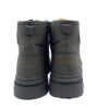 Bota de piel con cordones 0058