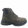 Bota de piel con cordones 0059