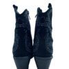 Botin campero con brillantes negro 051