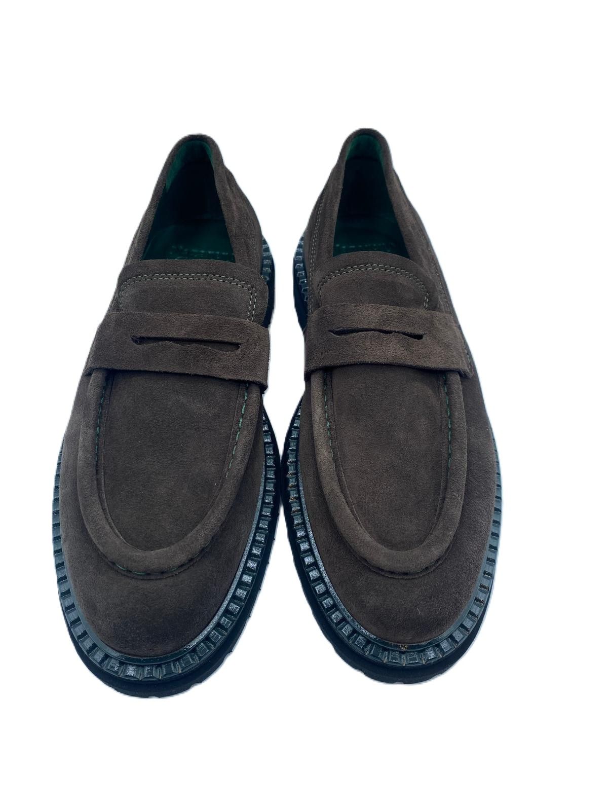 Mocasín de ante - Marrón 092