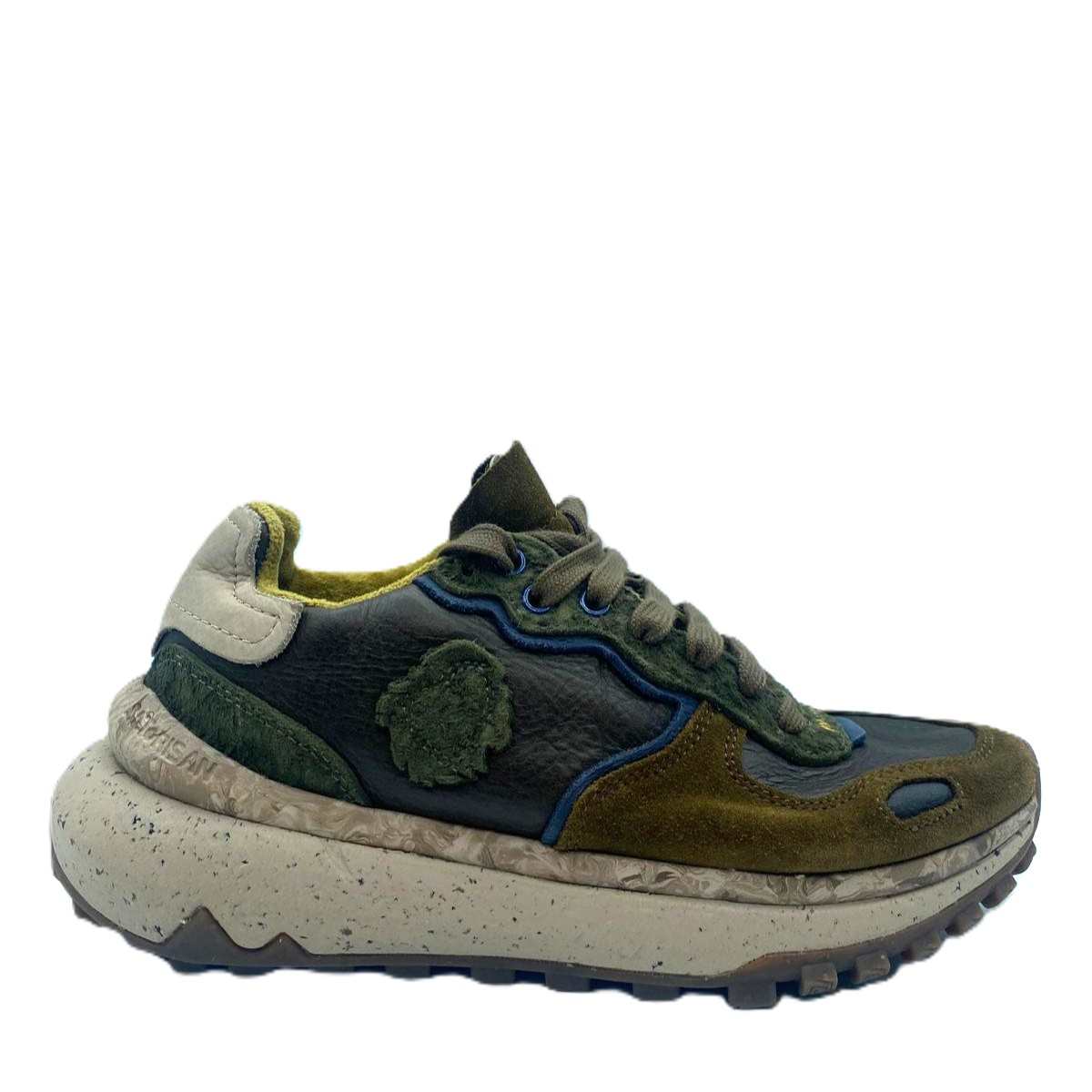 Modelo chacrona verde militar 0017