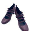 Zapato de 4 hebillas - Burdeos 082