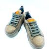 Zapato de cordón en piel nobuck - amberes taupe 0005