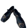 Zapato plano piel de leopardo 057