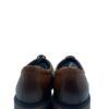 Zapatos de cordones, de corte blucher para hombre - Brandy 0005