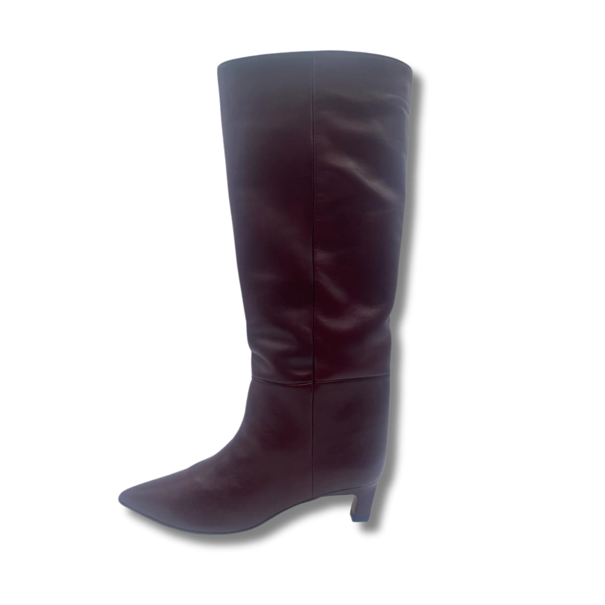 Botas altas de mujer granate ANGEL ALARCON 1