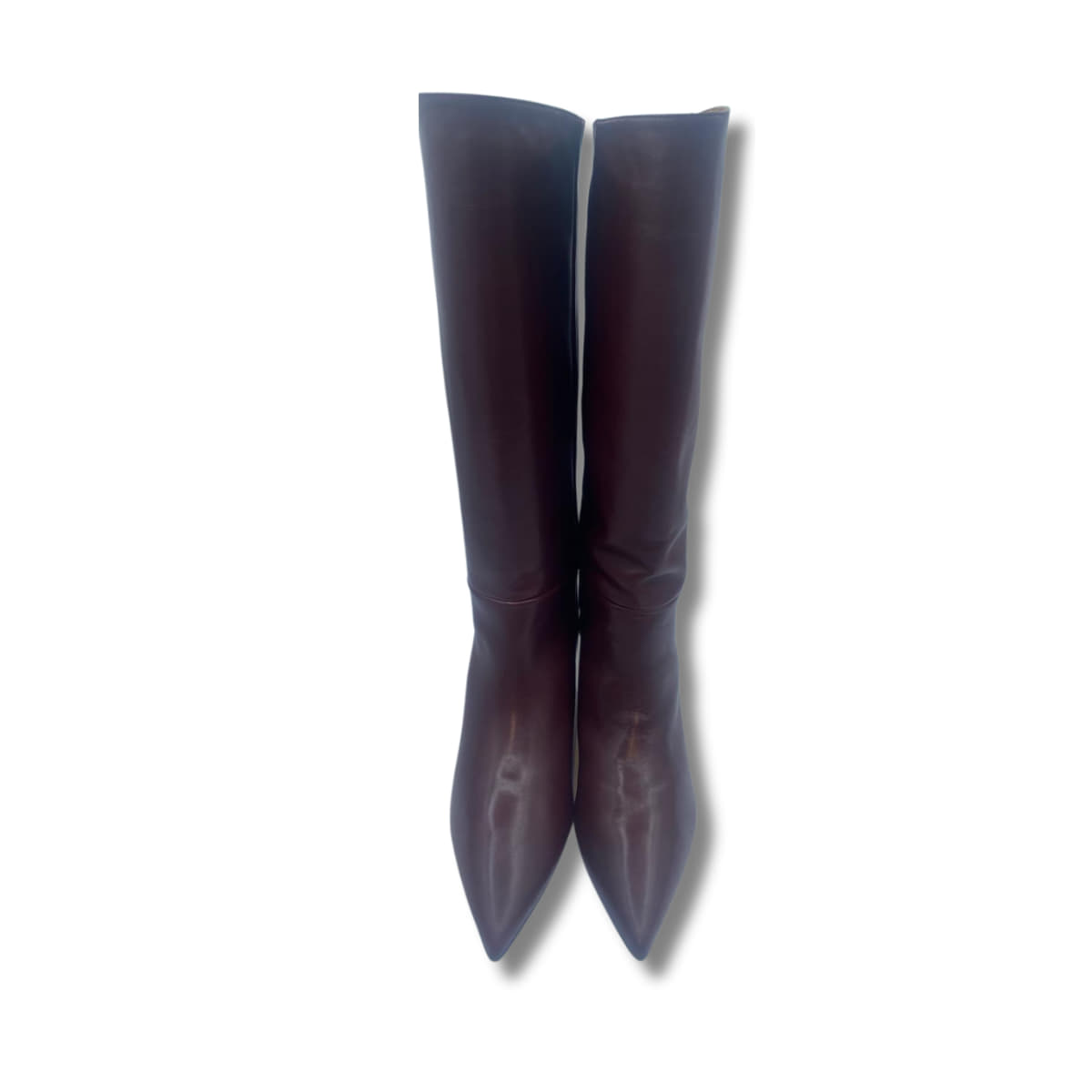 Botas altas de mujer granate ANGEL ALARCON 2