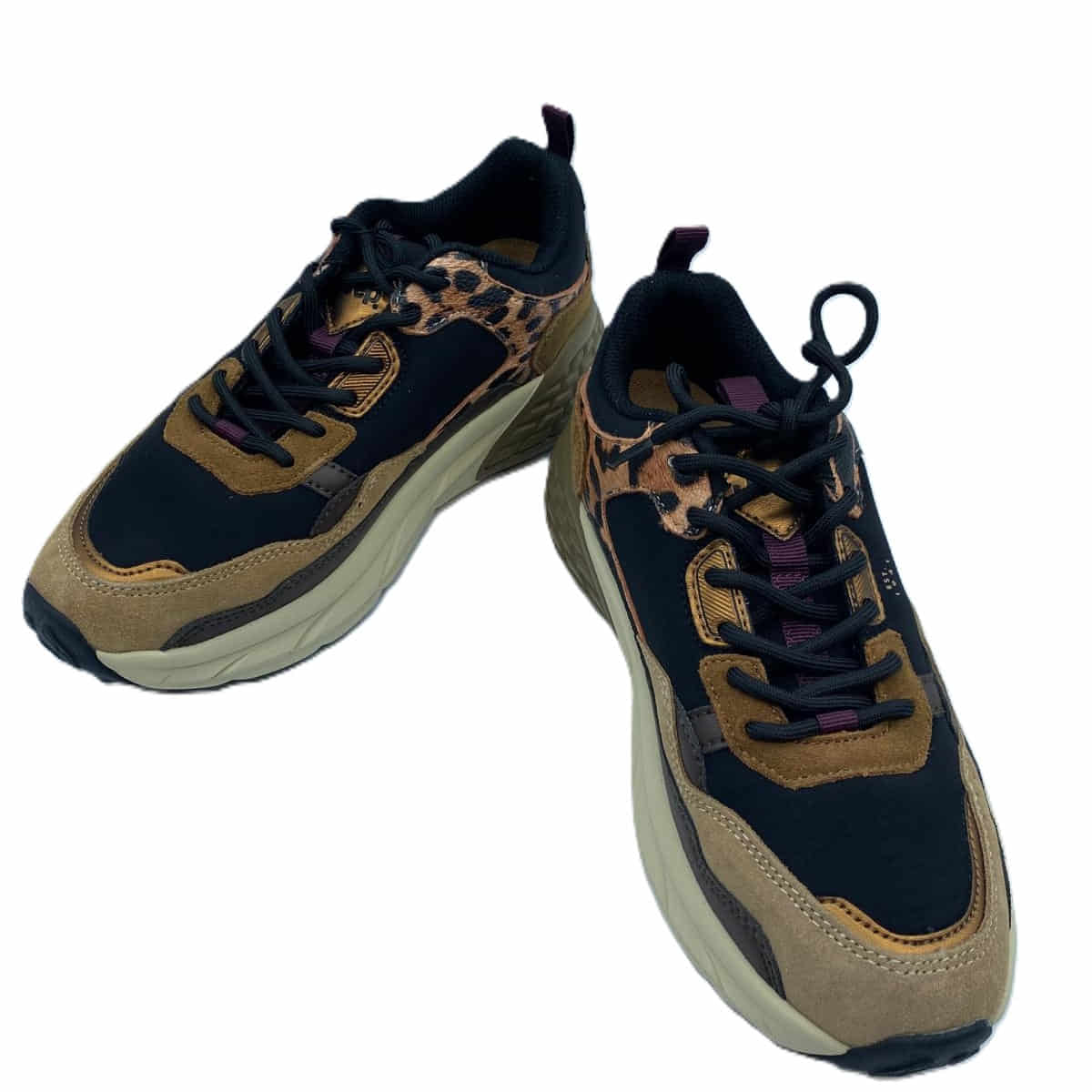 Sneakers chica JEEP Brown Leopard 006