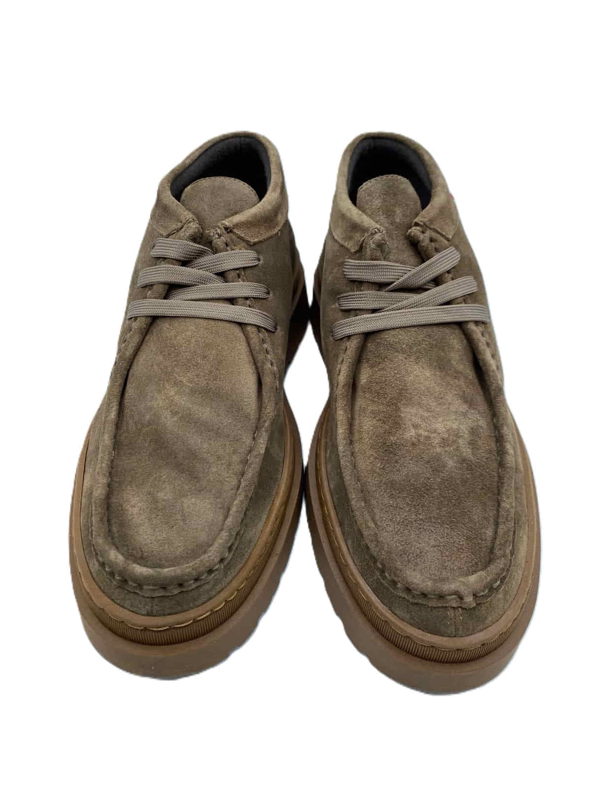 Zapato casual con cordones hombre - Marrón claro 0018