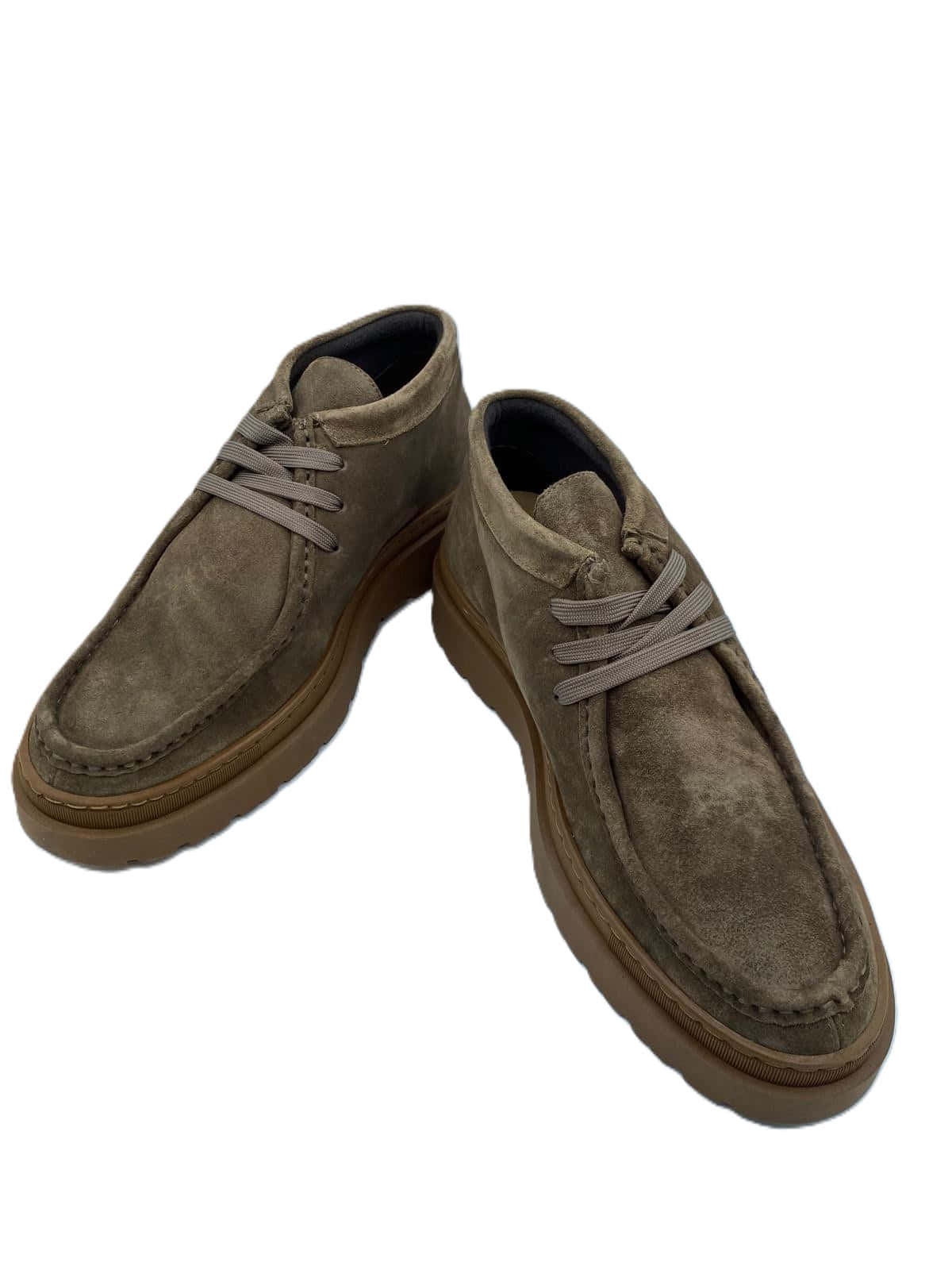 Zapato casual con cordones hombre - Marrón claro 0019