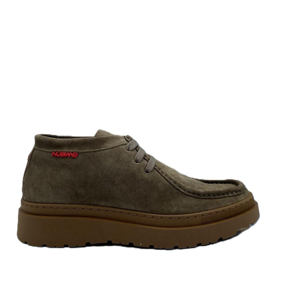 Zapato casual con cordones hombre - Marrón claro 0021