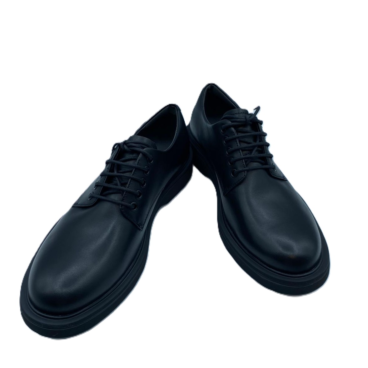 Zapato de hombre con cordones CAMPER negro 005