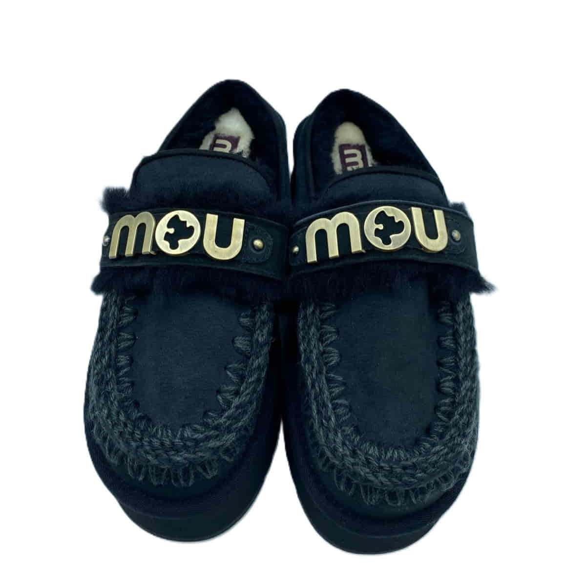 Zueco con plataforma - negro 0000