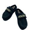 Zueco con plataforma - negro 0001