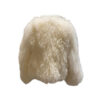 Yak animal Tibet chaqueta en blanco puro trasero