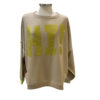Sudadera HI marrón con Strass Sudadera HI marrón con Strass