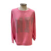 Sudadera temporada para mujer en rosa con brillos