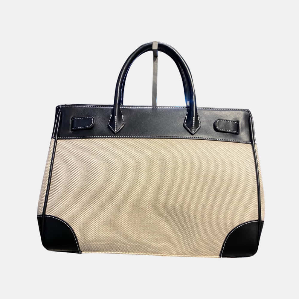 Bolso Tote Canvas XL RUE MADAM detrás