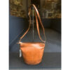 Bolso bandolera Cuero con cremallera BIBA trasera
