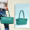 Bolso verde Turquesa Perkins L de BIBA