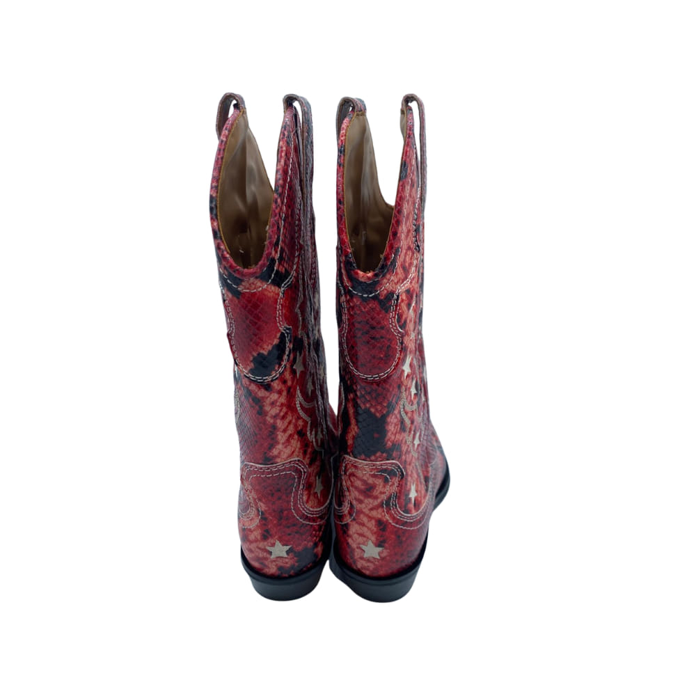 Botas Puraai Red Snake trasera