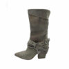 Botas de ante con grabado Boho