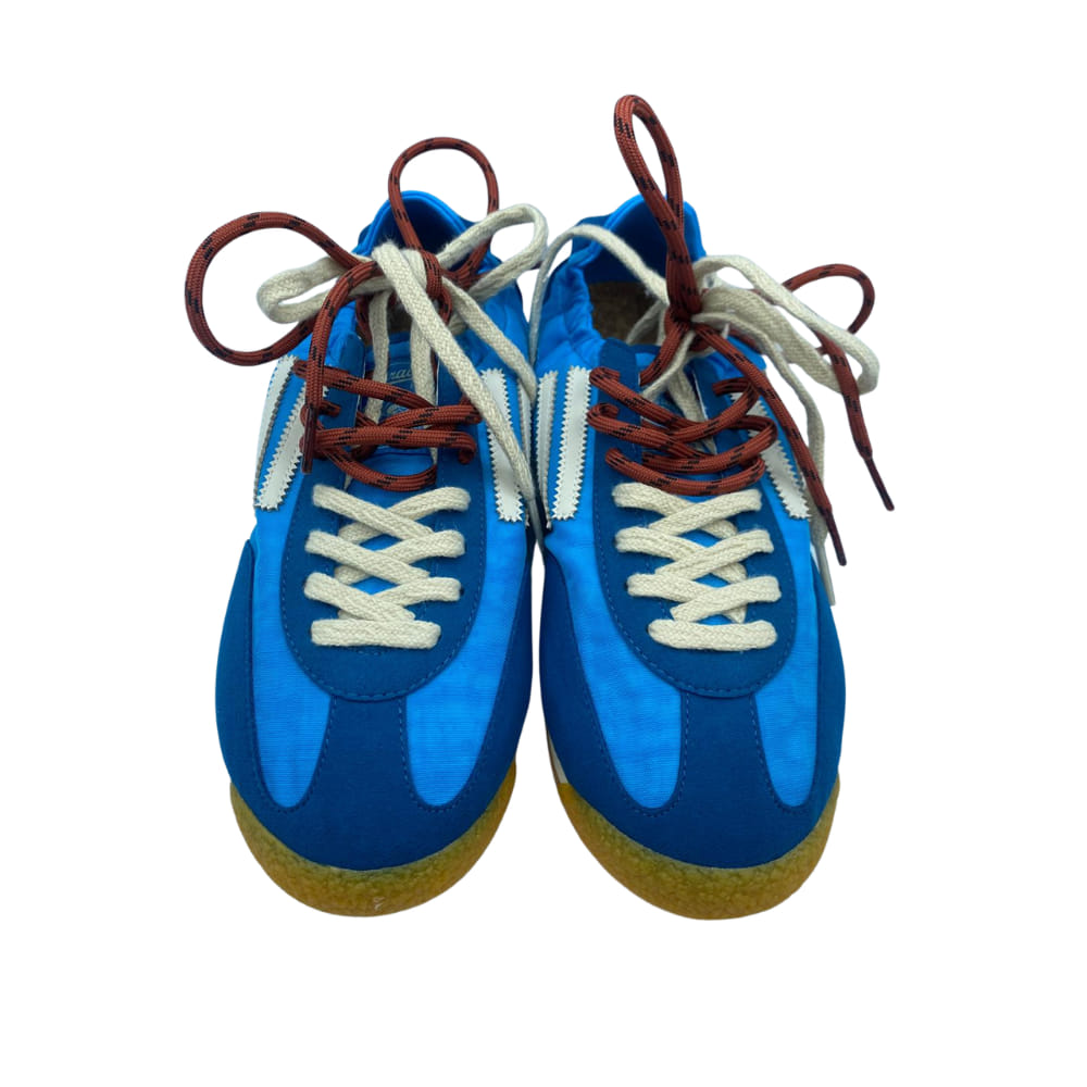 Deportivas Bicolor Azul Puraai frente