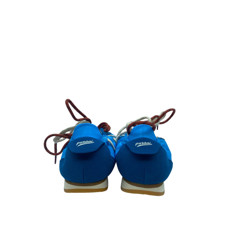 Deportivas Bicolor Azul Puraai trasera
