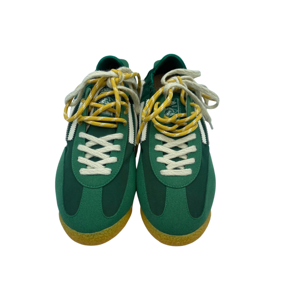 Deportivas Bicolor Verde Puraai frente