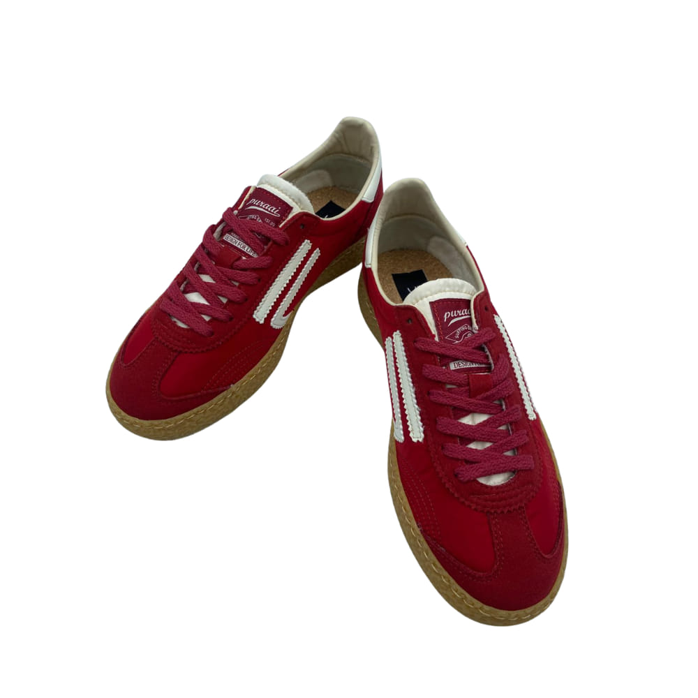 Deportivas Puraai Cherry perfil