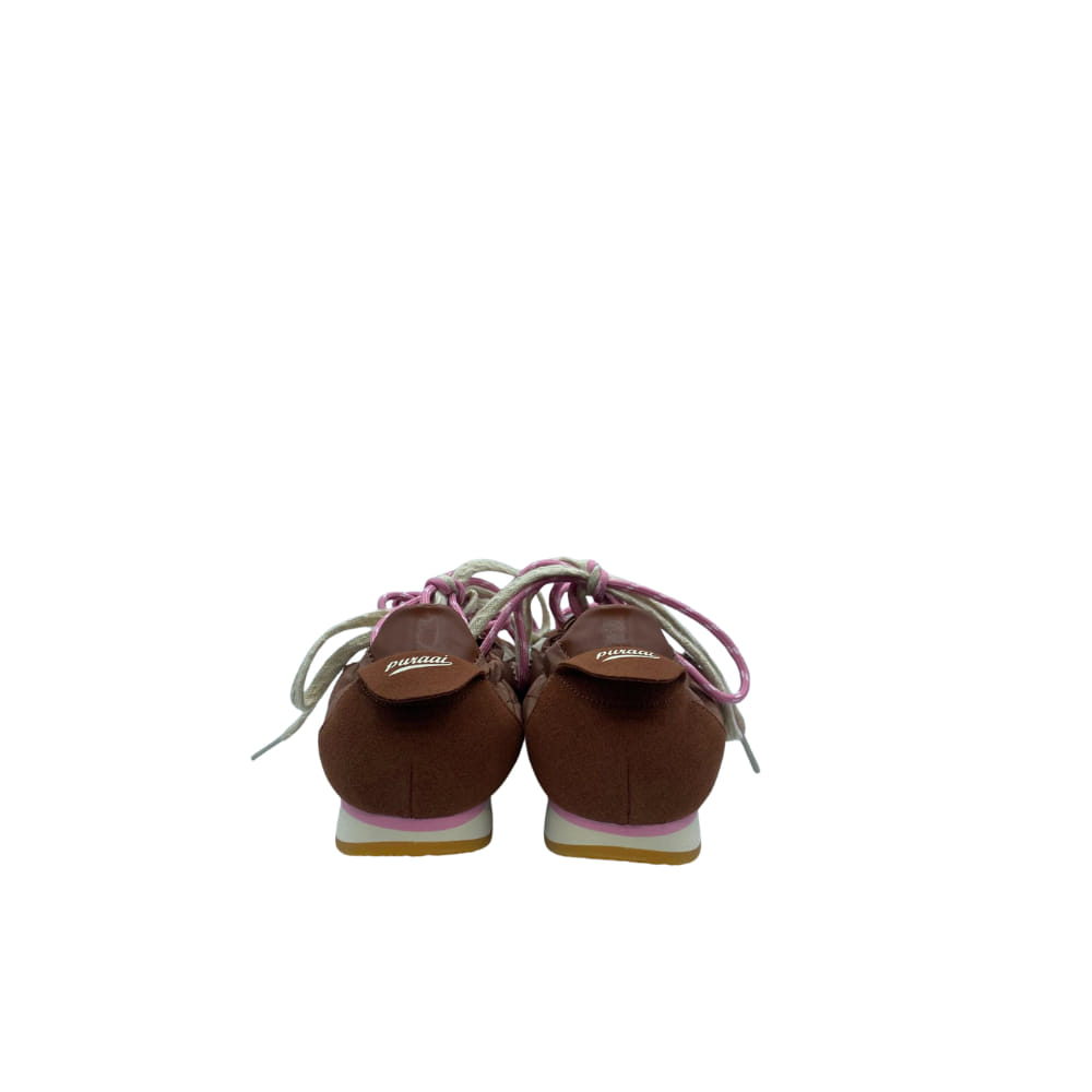 Deportivas Puraai Choco trasera