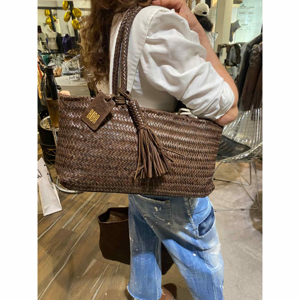 Medida Bolso Marrón Perkins L de BIBA