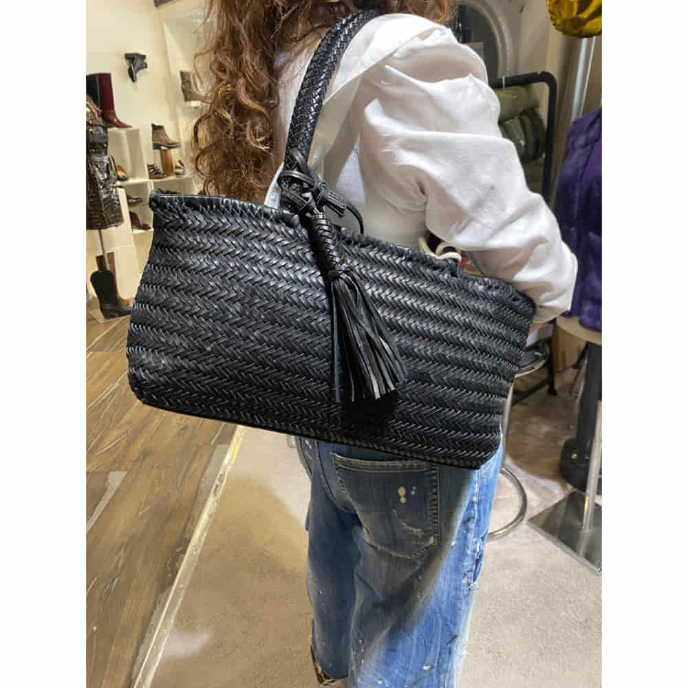 Medida Bolso Negro Perkins L de BIBA
