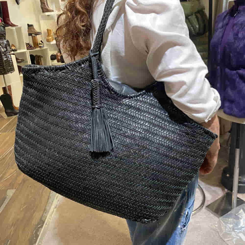 Medida Bolso Shopper Negro BIBA